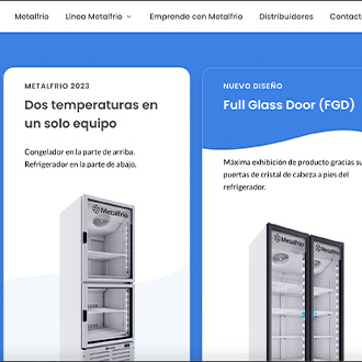 pagina web metalfrio