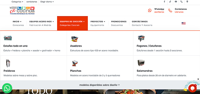 Pagina web rebanadoras mexico